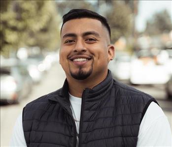 Moises Rosales, team member at SERVPRO of Newark, Southwest Fremont