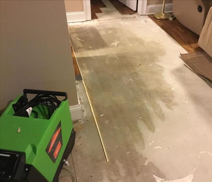 wood floor ripped up